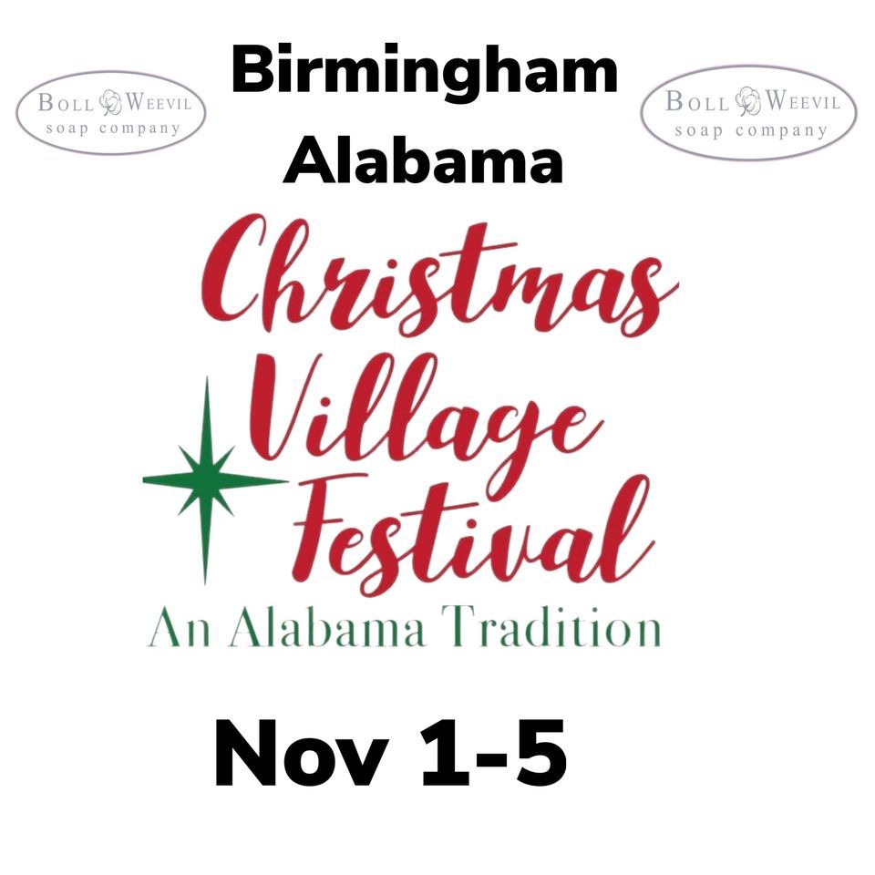 Boll Weevil Soap Company at Christmas Village Birmingham, Birmingham Civic Center, November 1 to November 5